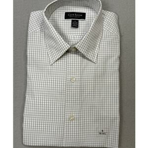 Club Room Men's Regular Fit Solid Dress Shirt, Harbor mist  Small $50